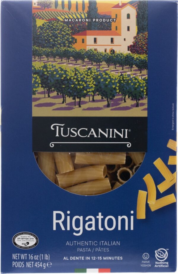 TUSCANINI: Rigatoni Pasta, 16 oz