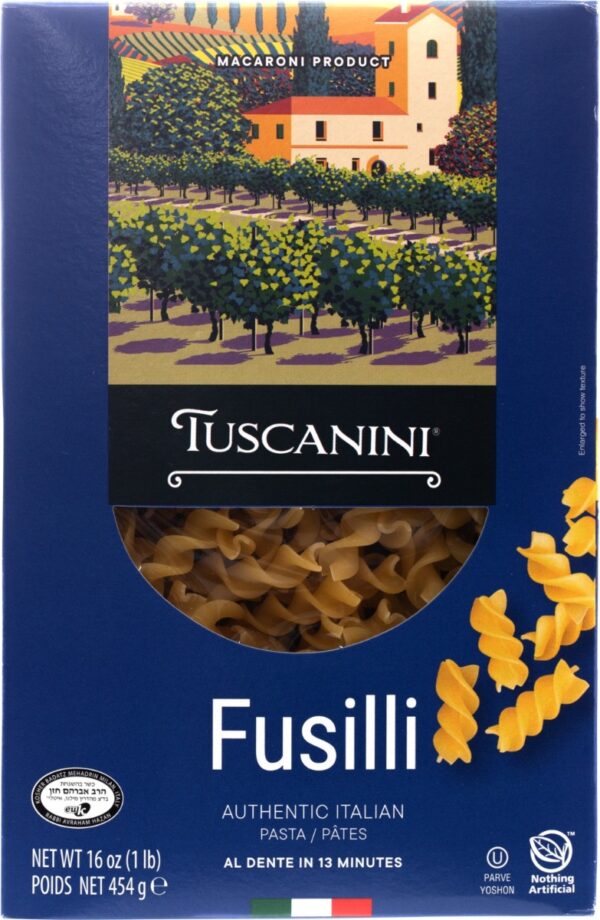 TUSCANINI: Fusilli Pasta, 16 oz