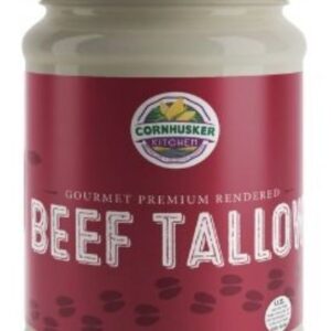 CORNHUSKER KITCHEN: Gourmet Premium Rendered Beef Tallow, 14 oz