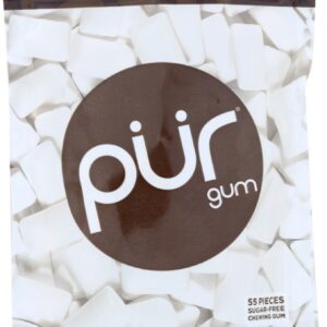 PUR: Chocolate Mint Gum 55Pc, 2.72 oz