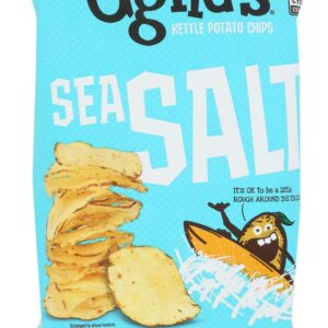 UGLIES: Sea Salt Kettle Chips, 6 oz