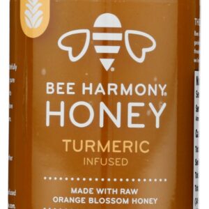 BEE HARMONY: Turmeric Infused Honey, 12 oz