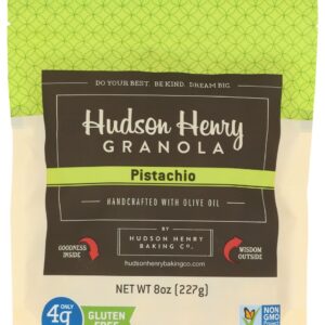 HUDSON HENRY GRANOLA: Pistachio Granola, 8 oz