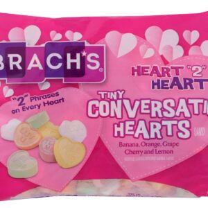 BRACHS: Tiny Conversation Hearts Candy, 14 oz