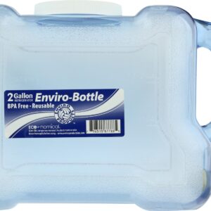 NEW WAVE ENVIRO: 2 Gallon Refrigerator BPA Free Plastic Bottle, 1 ea