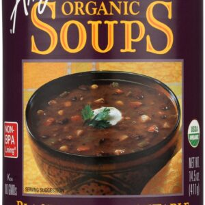 AMYS: Organic Black Bean Vegetable Soup, 14.5 oz