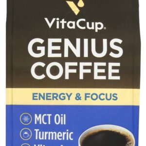 VITACUP: Genius Ground Coffee, 10 oz