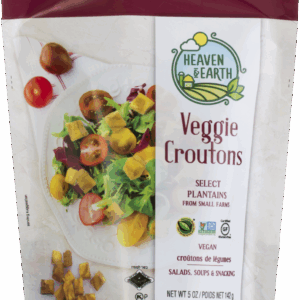 HEAVEN AND EARTH: Veggie Croutons, 5 oz
