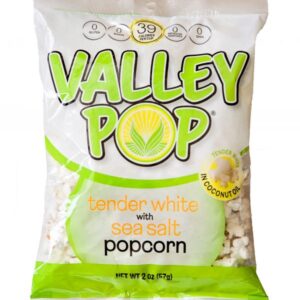 VALLEY POP: Bag Of White Popcorn, 2 oz