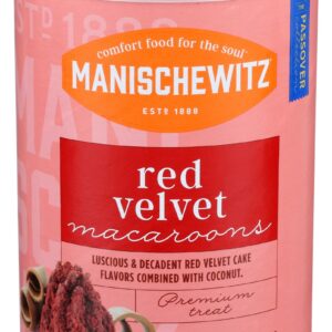MANISCHEWITZ: Red Velvet Macaroons, 10 oz