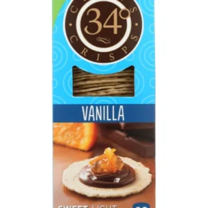 34 DEGREES: Vanilla Crisps Bread, 5.5 oz