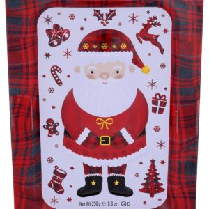 WALKERS: Santa Shortbread Cookies Tin, 8.8 oz