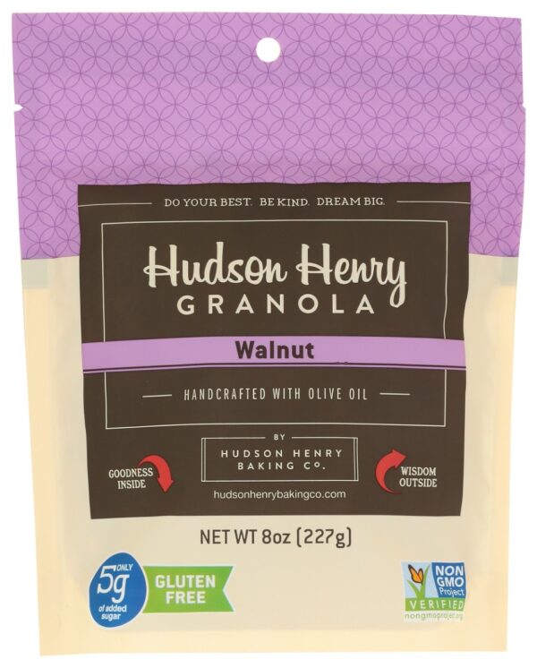 HUDSON HENRY GRANOLA: Walnut Granola, 8 oz