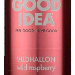 GOOD IDEA: Wild Raspberry Sparkling Water, 12 fl oz