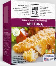 WILD SIDE: Garlic Herb Panko Crusted Ahi Tuna, 16 oz