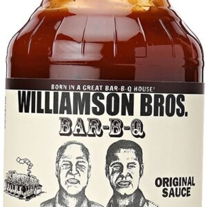 WILLIAMSON BROS: Original Bbq Sauce, 16 oz