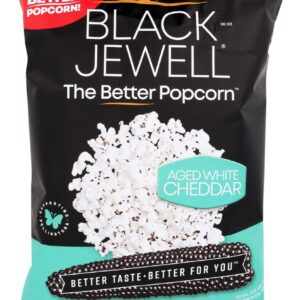 BLACK JEWELL: Aged White Cheddar Popcorn RTE, 4.5 oz
