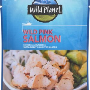 WILD PLANET: Wild Pink Salmon Single Serve Pouch, 3 oz