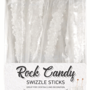 RICHARDSON BRANDS: Rock Candy Swizzle Sticks Wedding Box White 12Ct, 7.2 oz