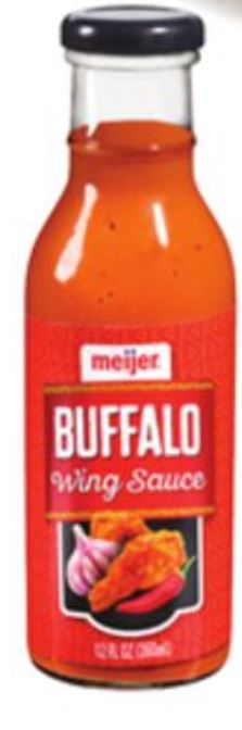 MEIJER: Buffalo Wing Sauce, 12 oz