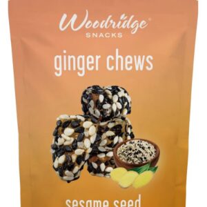 WOODRIDGE: Ginger Chew Sesame Seed, 2.1 oz