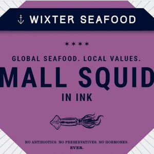 WIXTER SEAFOOD: Squids Small In Ink, 3.9 oz