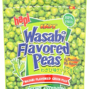 HAPI: Hot Wasabi Flavored Peas, 4.23 oz