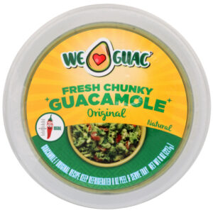 WE GUAC: Fresh Chunky Guacamole Original, 8 oz