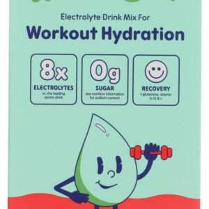 WATERBOY: Fruit Punch Workout Hydration 10Pkt, 2.4 oz