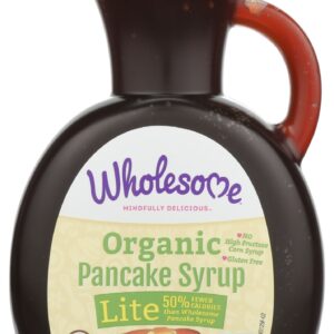 WHOLESOME: Organic Pancake Syrup Lite, 20 oz