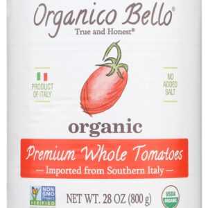 ORGANICO BELLO: Whole Tomatoes, 28 oz