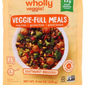 WHOLLY VEGGIE: Southwest Broccoli Meal, 11.46 oz
