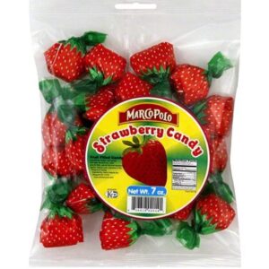 MARCO POLO: Strawberry Candy, 7 oz