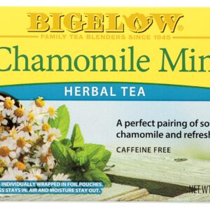 BIGELOW: Chamomile Mint Herbal Tea 20bg, 1.09 oz