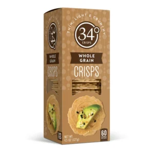 34 DEGREES: Whole Grain Crisps, 4.5 oz