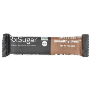 RXSUGAR: Chocolate Swealthy Snax Bar, 1 oz