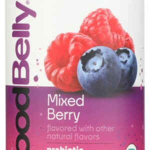 GOOD BELLY: Mixed Berry Prebiotic Sparkling Water, 12 fl oz