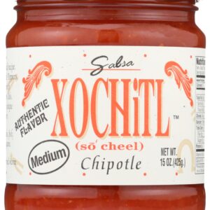 XOCHITL: Chipotle Salsa Medium, 15 oz