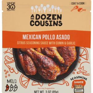 A DOZEN COUSINS: Mexican Pollo Asado Seasoning Sauce, 3 oz