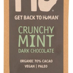 HU: Crunchy Mint Dark Chocolate Bar, 2.1 oz