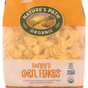 NATURES PATH: Honey'd Corn Flakes Cereal, 26.4 oz