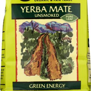 ECO TEA: Organic Yerba Mate Pure Leaf Unsmoked, 16 oz
