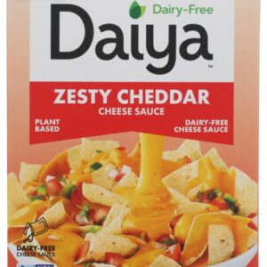 DAIYA: Dairy Free Zesty Cheddar Cheese Sauce, 14.2 oz