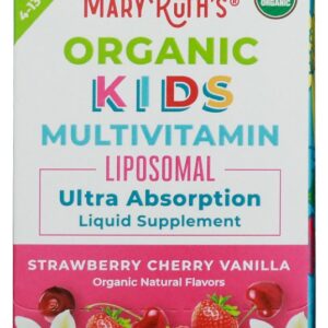 MARYRUTHS: Kids Multivitamin Liposomal Box Strawberry Cherry Vanilla, 210 ml