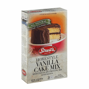 STREITS: Yellow Cake Mix With Chocolate Frosting, 12 oz