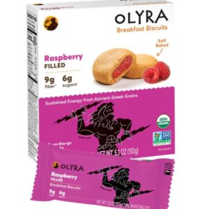 OLYRA: Raspberry Filled Breakfast Biscuits, 5.28 oz