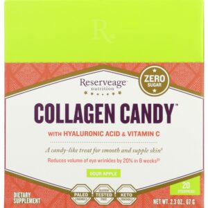 RESERVEAGE: Collagen Candy Sour Apple, 20 ea