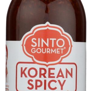 SINTO GOURMET: Korean Spicy BBQ Sauce, 12 fo