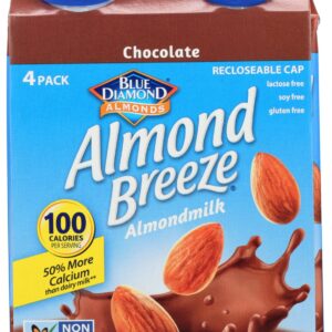 BLUE DIAMOND: Shelf Stable Chocolate Almondmilk 4Pk, 32 fo