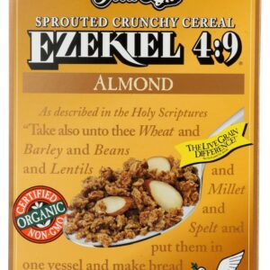 FOOD FOR LIFE: Ezekiel 4:9 Almond Sprouted Whole Grain Cereal, 16 oz